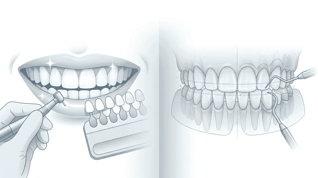Cosmetic vs aesthetic cdentistry