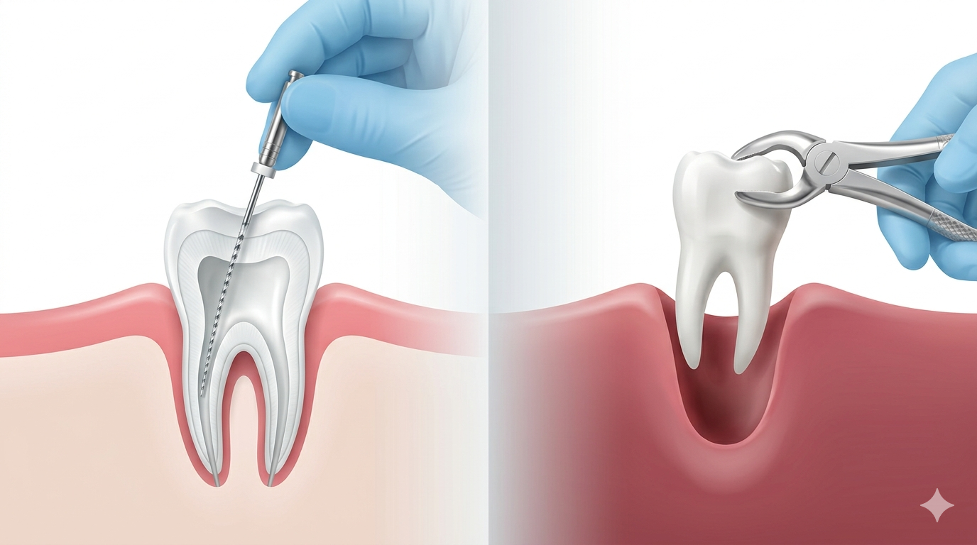 Root Canal vs Tooth Extraction